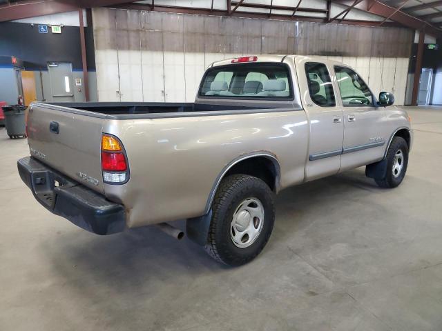 5TBBT44183S394996 - 2003 TOYOTA TUNDRA ACCESS CAB SR5 TAN photo 3