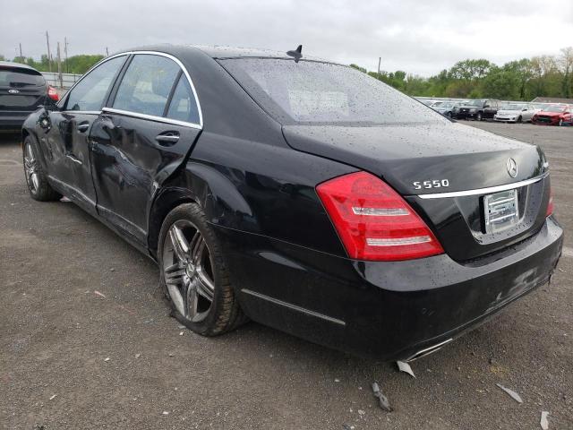 WDDNG9EB2CA445909 - 2012 MERCEDES-BENZ S 550 4MATIC BLACK photo 3