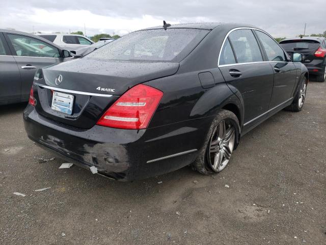 WDDNG9EB2CA445909 - 2012 MERCEDES-BENZ S 550 4MATIC BLACK photo 4