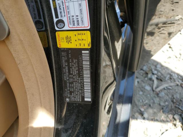 WBAHN83536DT33480 - 2006 BMW 750 LI BLACK photo 12