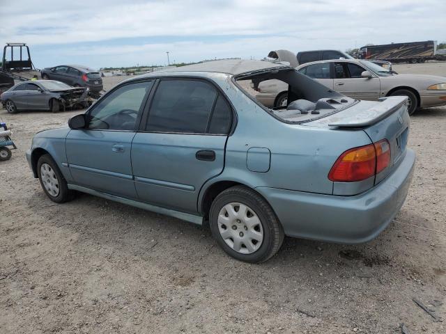2HGEJ6616YH569658 - 2000 HONDA CIVIC BASE Dəniz mavisi foto 2