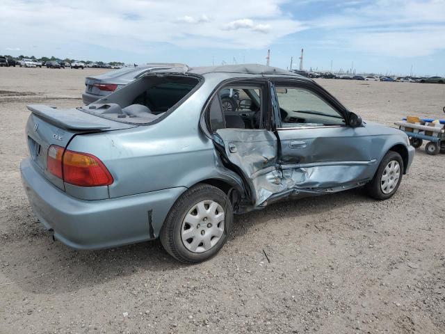 2HGEJ6616YH569658 - 2000 HONDA CIVIC BASE Dəniz mavisi foto 3