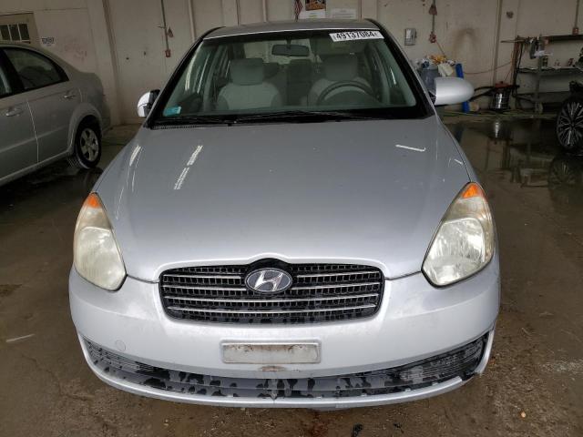 KMHCN46C47U091439 - 2007 HYUNDAI ACCENT GLS SILVER photo 5