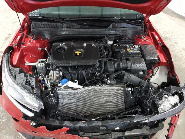 3KPF24AD5PE515445 - 2023 KIA FORTE LX RED photo 11