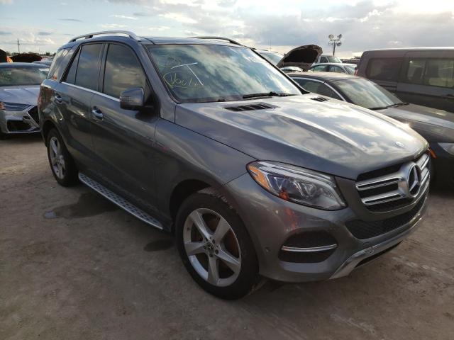 4JGDA5HB9JB011288 - 2018 MERCEDES-BENZ GLE 350 4MATIC GRAY photo 1