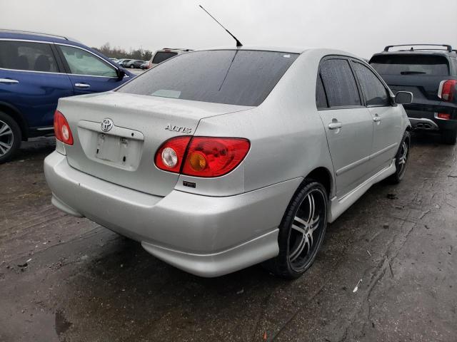 1NXBR32E63Z086075 - 2003 TOYOTA COROLLA CE SILVER photo 4