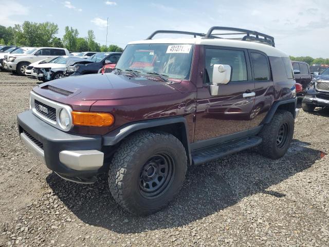 JTEBU11F270066884 - 2007 TOYOTA FJ CRUISER MAROON photo 1