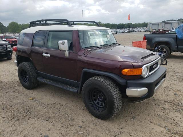 JTEBU11F270066884 - 2007 TOYOTA FJ CRUISER MAROON photo 4