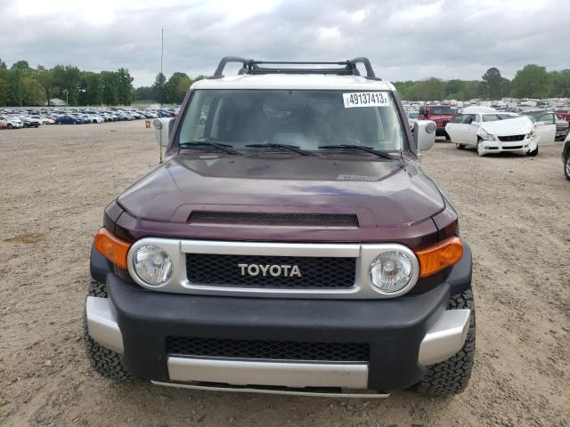 JTEBU11F270066884 - 2007 TOYOTA FJ CRUISER MAROON photo 5