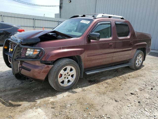 2HJYK16578H517496 - 2008 HONDA RIDGELINE RTL RED photo 1