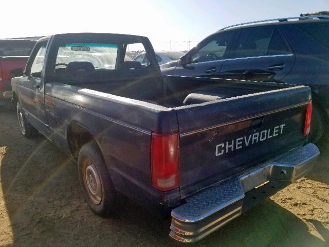 1GCES14A7N8171319 - 1992 CHEVROLET S TRUCK S1  photo 3