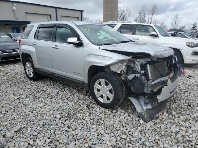 2GKALMEK5D6397784 - 2013 GMC TERRAIN SLE SILVER photo 4