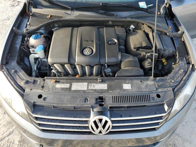 1VWAH7A30DC018708 - 2013 VOLKSWAGEN PASSAT S GRAY photo 11