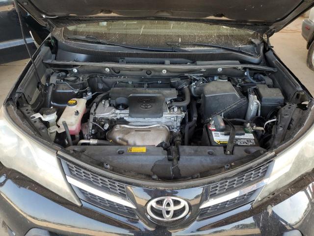 2T3ZFREV0FW207250 - 2015 TOYOTA RAV4 LE BLACK photo 12