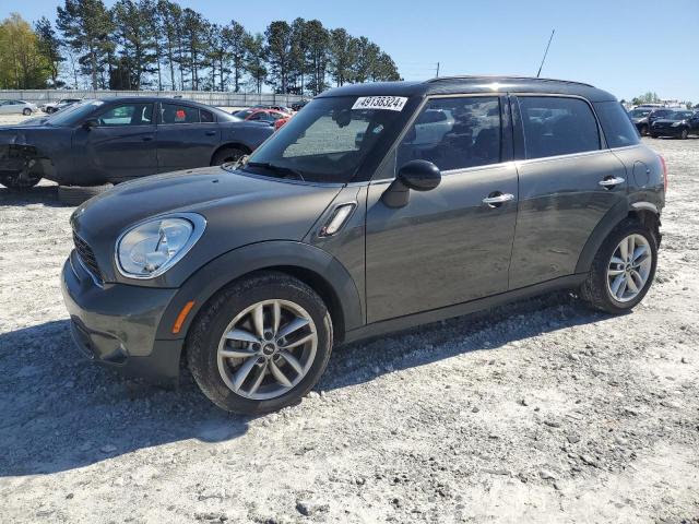 WMWZC3C58DWP20606 - 2013 MINI COOPER S COUNTRYMAN GRAY photo 1