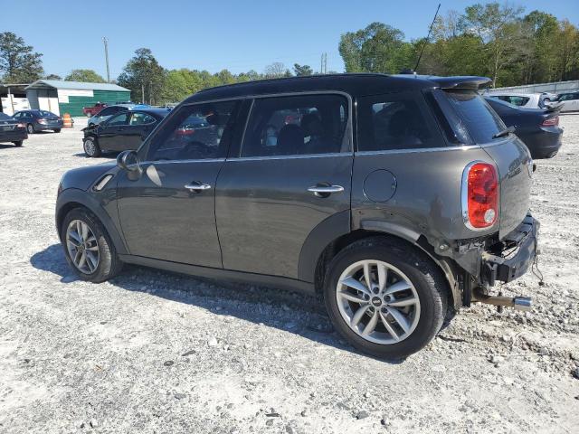 WMWZC3C58DWP20606 - 2013 MINI COOPER S COUNTRYMAN GRAY photo 2