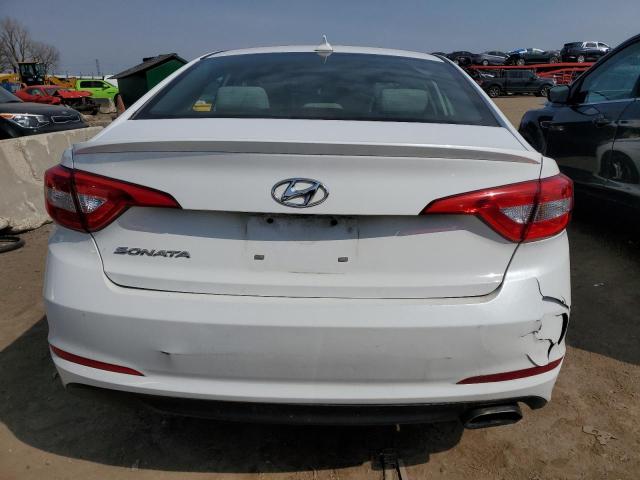 5NPE24AF3HH571748 - 2017 HYUNDAI SONATA SE WHITE photo 6