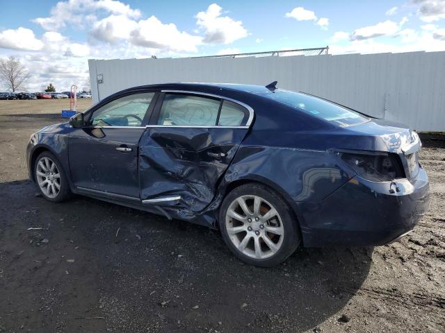 1G4GE5EV2AF169979 - 2010 BUICK LACROSSE CXS BLUE photo 2