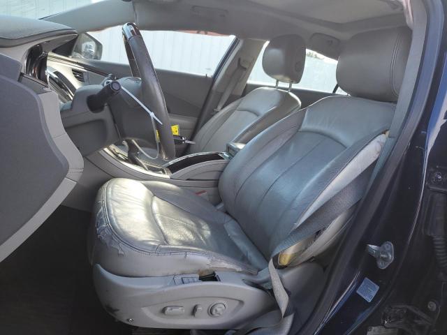 1G4GE5EV2AF169979 - 2010 BUICK LACROSSE CXS BLUE photo 7