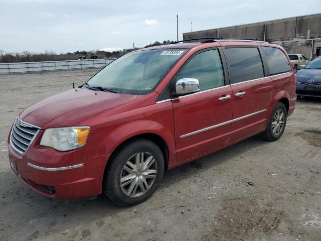 2A8HR64X59R547876 - 2009 CHRYSLER TOWN & COU LIMITED RED photo 1
