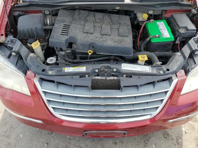 2A8HR64X59R547876 - 2009 CHRYSLER TOWN & COU LIMITED RED photo 12