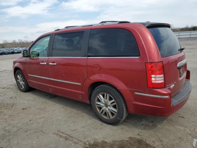 2A8HR64X59R547876 - 2009 CHRYSLER TOWN & COU LIMITED RED photo 2