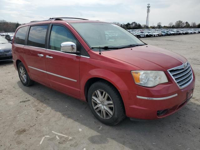 2A8HR64X59R547876 - 2009 CHRYSLER TOWN & COU LIMITED RED photo 4