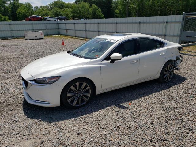 JM1GL1WY5J1334626 - 2018 MAZDA 6 GRAND TOURING RESERVE WHITE photo 1