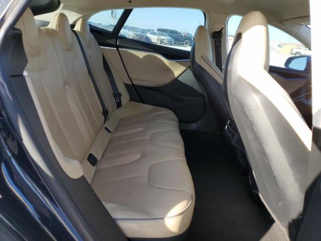 5YJSA1H11EFP35619 - 2014 TESLA MODEL S 蓝色 照片 10