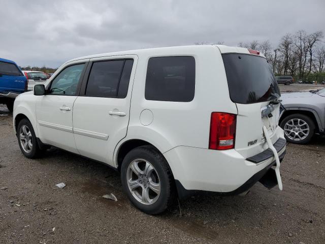 5FNYF4H58CB066357 - 2012 HONDA PILOT EXL WHITE photo 2