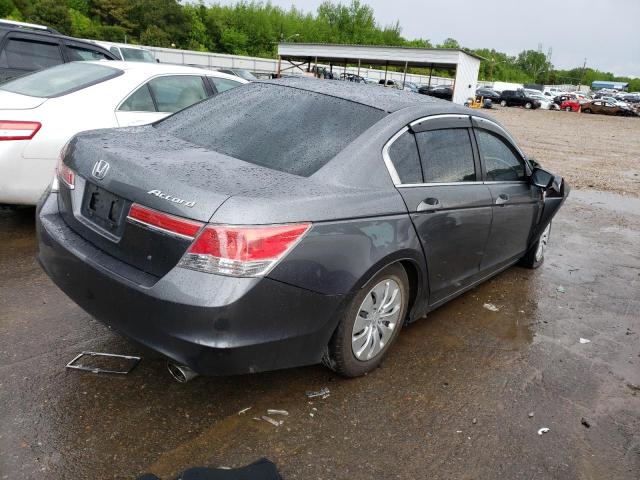 1HGCP2F38CA188188 - 2012 HONDA ACCORD LX GRAY photo 3