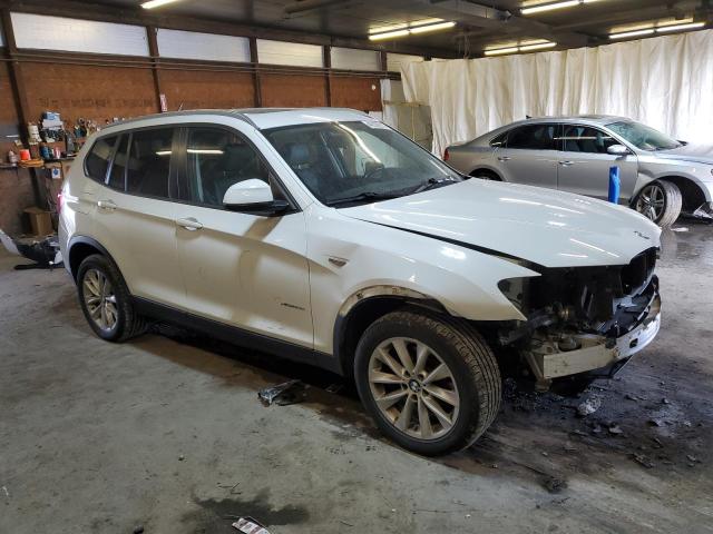 5UXWX9C58F0D44171 - 2015 BMW X3 XDRIVE28I WHITE photo 4