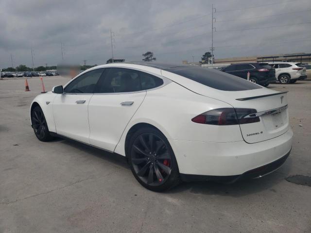 5YJSA1E4XFF111706 - 2015 TESLA MODEL S 白色 照片 2