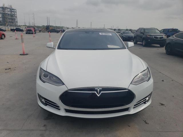 5YJSA1E4XFF111706 - 2015 TESLA MODEL S 白色 照片 5