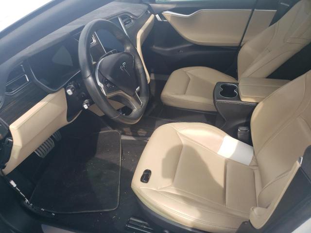 5YJSA1E4XFF111706 - 2015 TESLA MODEL S 白色 照片 7