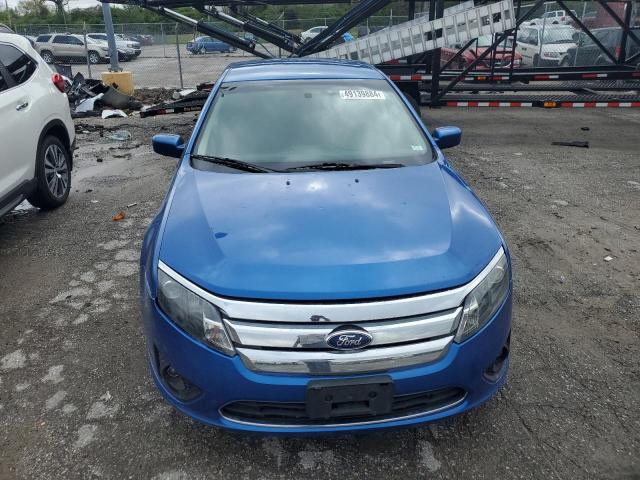 3FAHP0HAXBR196601 - 2011 FORD FUSION SE BLUE photo 5