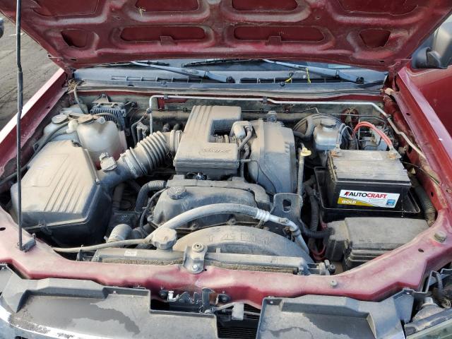 1GTCS136248124257 - 2004 GMC CANYON RED photo 11