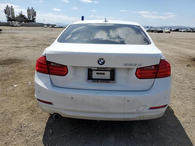 WBA3D3C51EK156678 - 2014 BMW 328 D WHITE photo 6