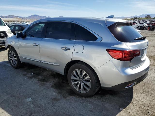 5FRYD4H44EB045309 - 2014 ACURA MDX TECHNOLOGY SILVER photo 2