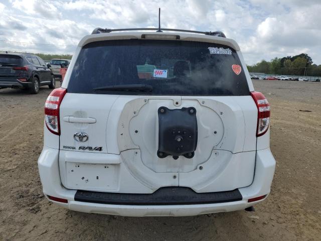 JTMZF4DV8AD017562 - 2010 TOYOTA RAV4 WHITE photo 6