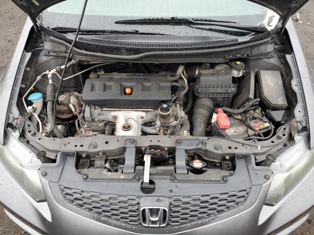 2HGFG3B57CH565881 - 2012 HONDA CIVIC LX GRAY photo 11