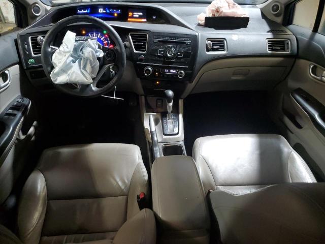 19XFB2F94DE282260 - 2013 HONDA CIVIC EXL ლურჯი ფოტო 8