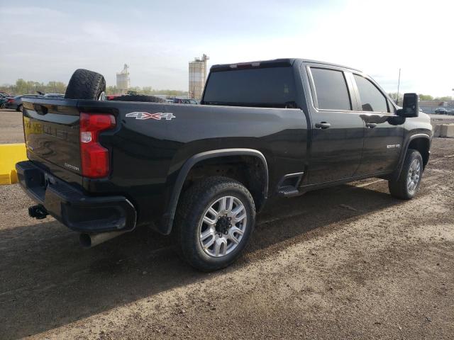 2GC4YMEY6N1214390 - 2022 CHEVROLET SILVERADO K2500 CUSTOM BLACK photo 3