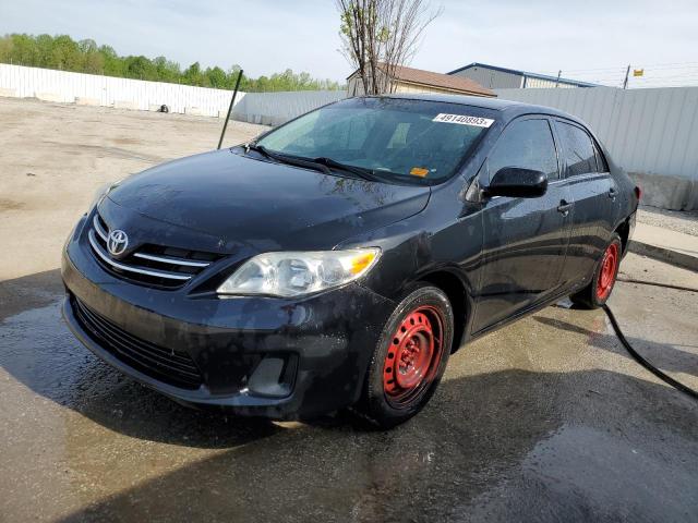 2T1BU4EE5DC106772 - 2013 TOYOTA COROLLA LE BASE BLACK photo 1