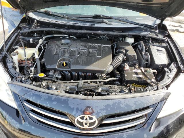 2T1BU4EE5DC106772 - 2013 TOYOTA COROLLA LE BASE BLACK photo 11