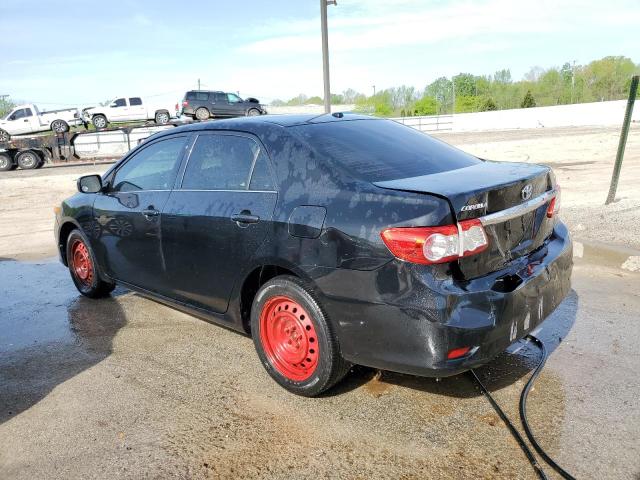 2T1BU4EE5DC106772 - 2013 TOYOTA COROLLA LE BASE BLACK photo 2