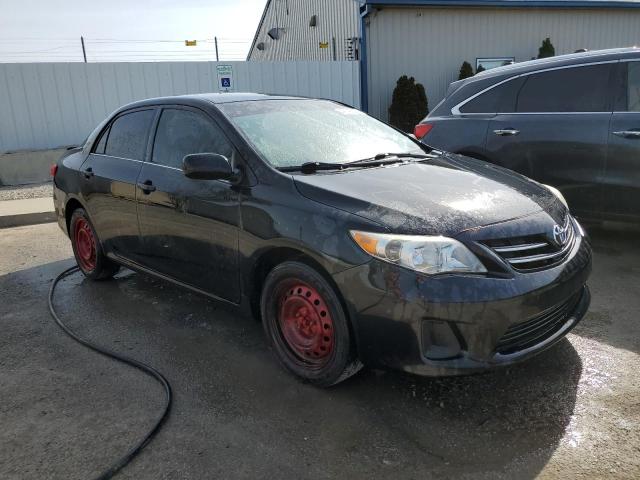 2T1BU4EE5DC106772 - 2013 TOYOTA COROLLA LE BASE BLACK photo 4