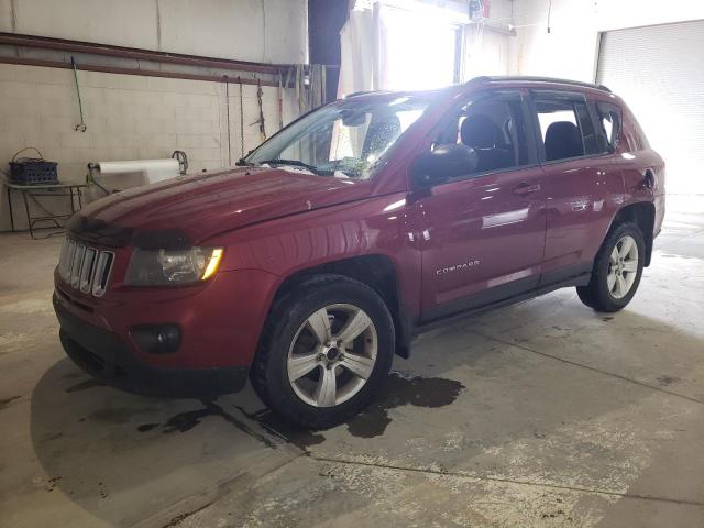 1C4NJDBB6ED621574 - 2014 JEEP COMPASS SPORT RED photo 1