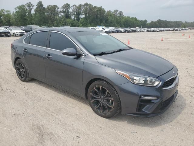 3KPF54AD0ME396240 - 2021 KIA FORTE EX GRAY photo 4