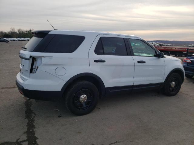1FM5K8AR1EGB95886 - 2014 FORD EXPLORER POLICE INTERCEPTOR 白色 照片 3